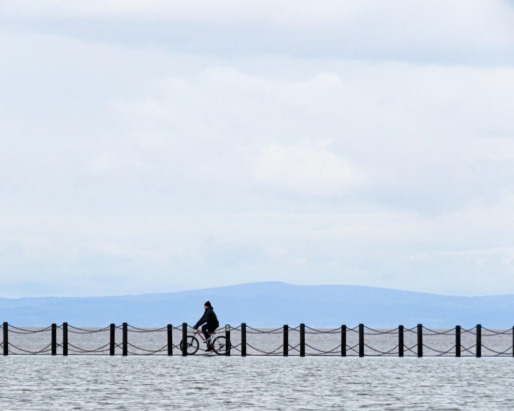 Cykling en njutning för kropp och själ - Bild.